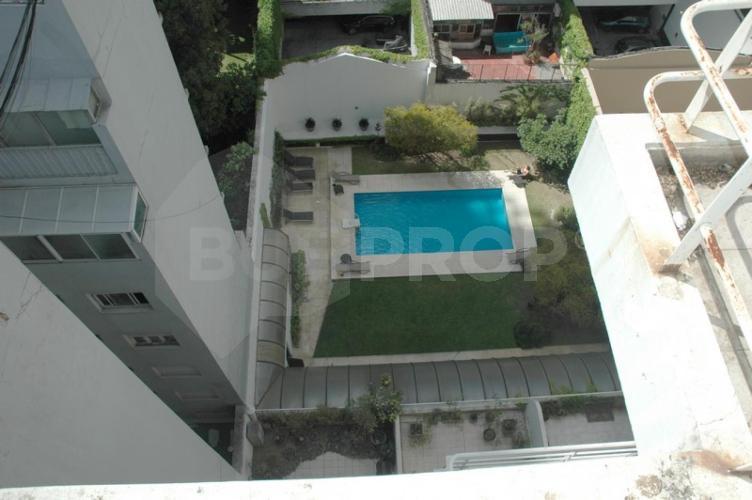 Godoy Cruz y Av Cervino. 1 ambiente de 37 m² - PALERMO - Código: PAL027, Piscina de natación con jardín