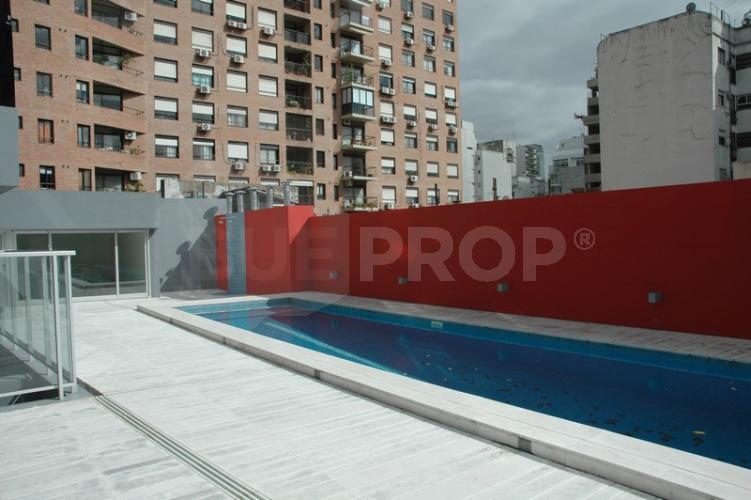 Charcas y Guruchaga. 1 ambiente de 40 m² - PALERMO - Código: PAL042, Piscina de natación del edificio